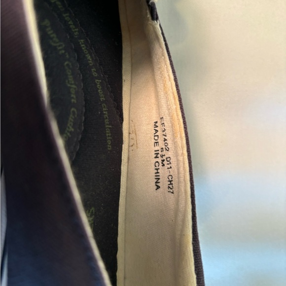 Navy Canvas slip ons by Grasshoppers - Picture 6 of 7